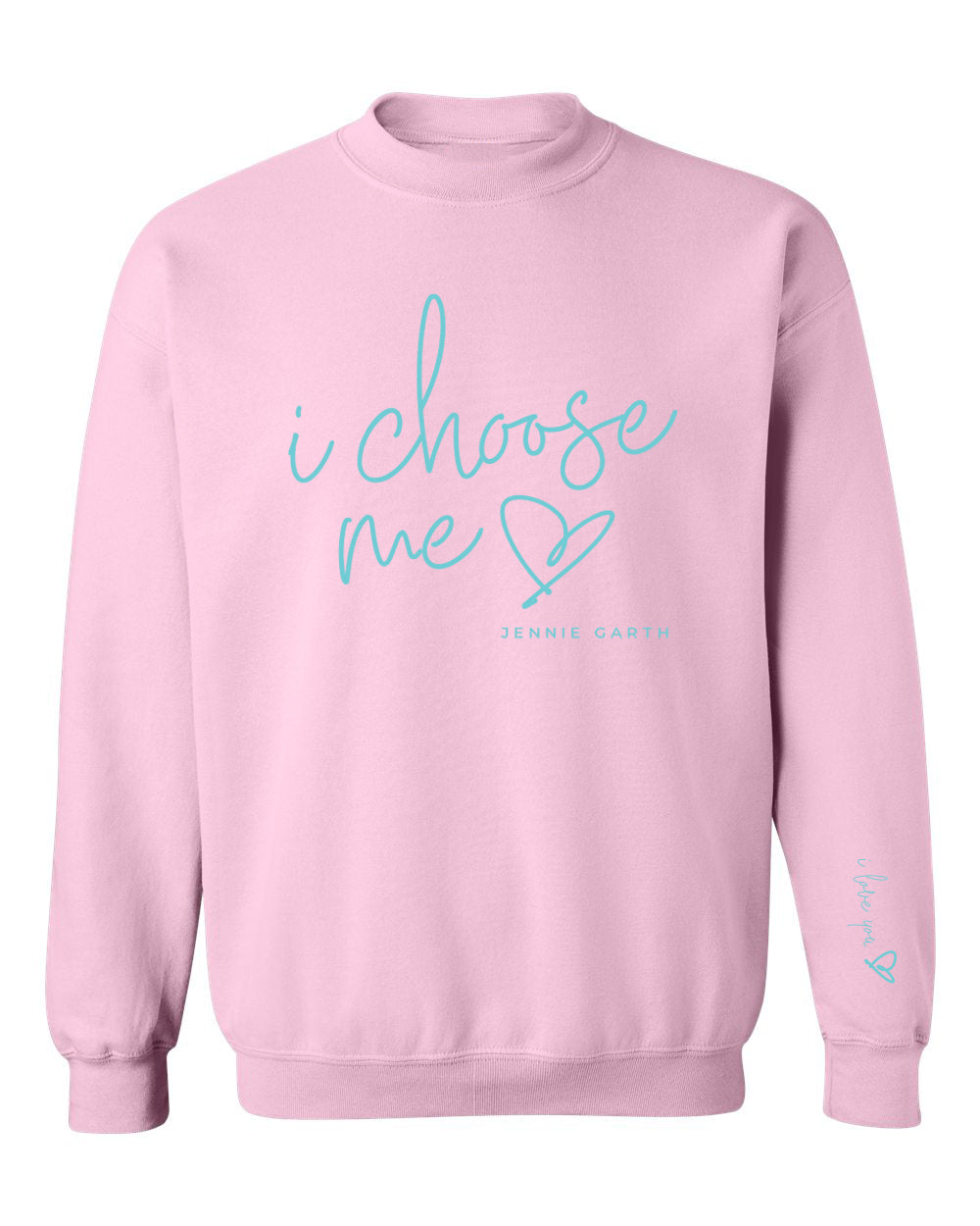 90’S CON I CHOOSE ME EMBROIDERED CREWNECK SWEATSHIRT