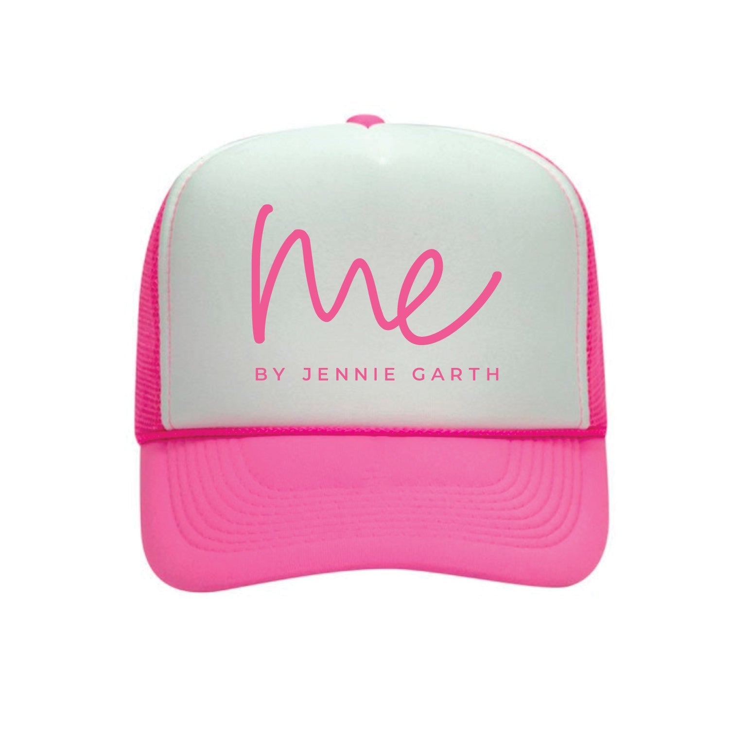 Me Logo Trucker Hat- Pink